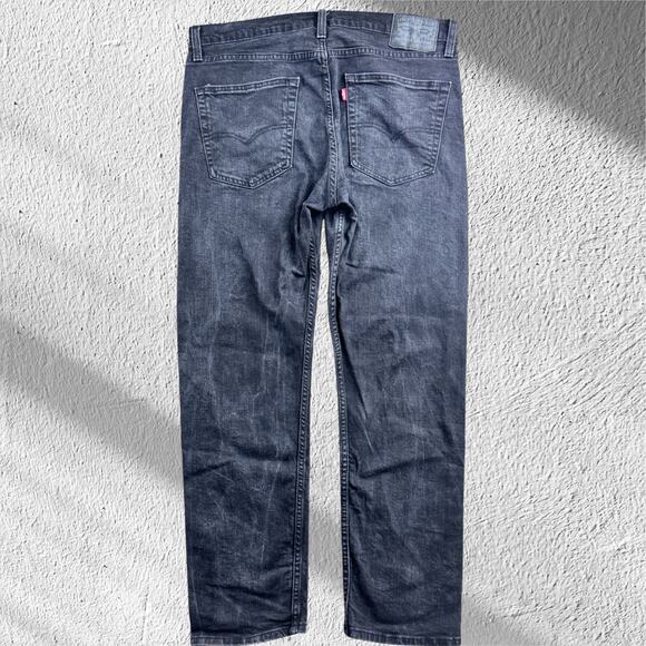 Levi's Strauss 502 Black Jeans Men W36xL32 - Picture 2 of 6